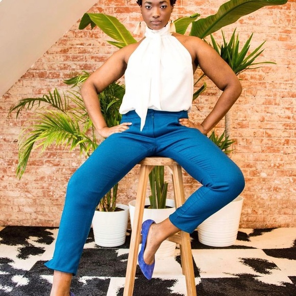 Alice Alexander | Wool Twill Audre Pant | US 16 - Picture 7 of 7